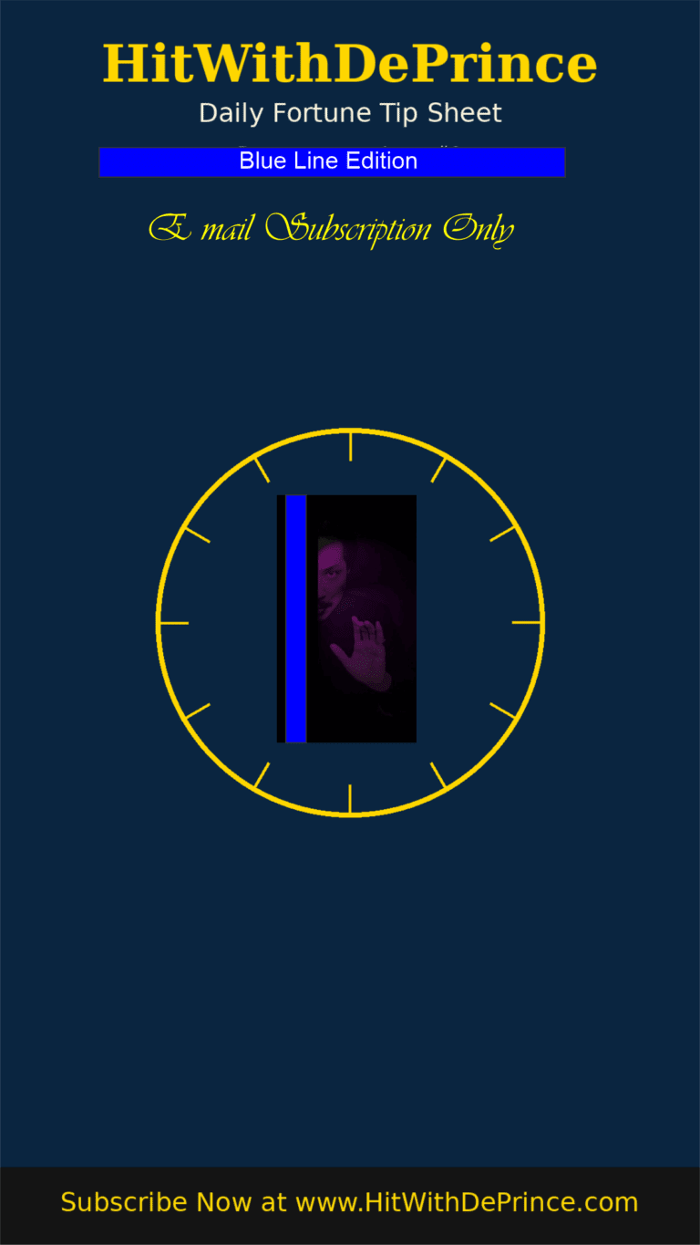 DePrince Daly Numbers Sheet